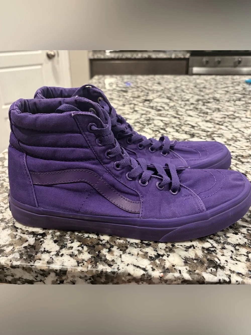 Purple High Top Vans
